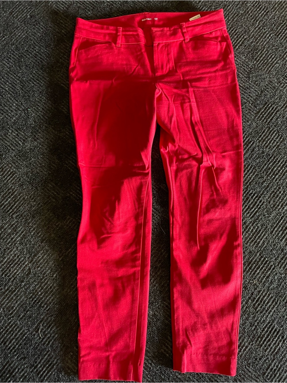 Old Navy Women’s Pixie Skinny Jeans in Red size 4